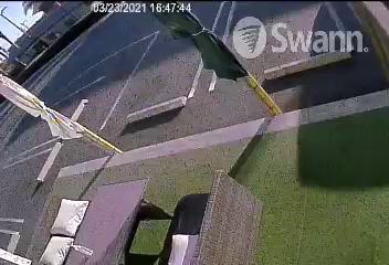 Outside